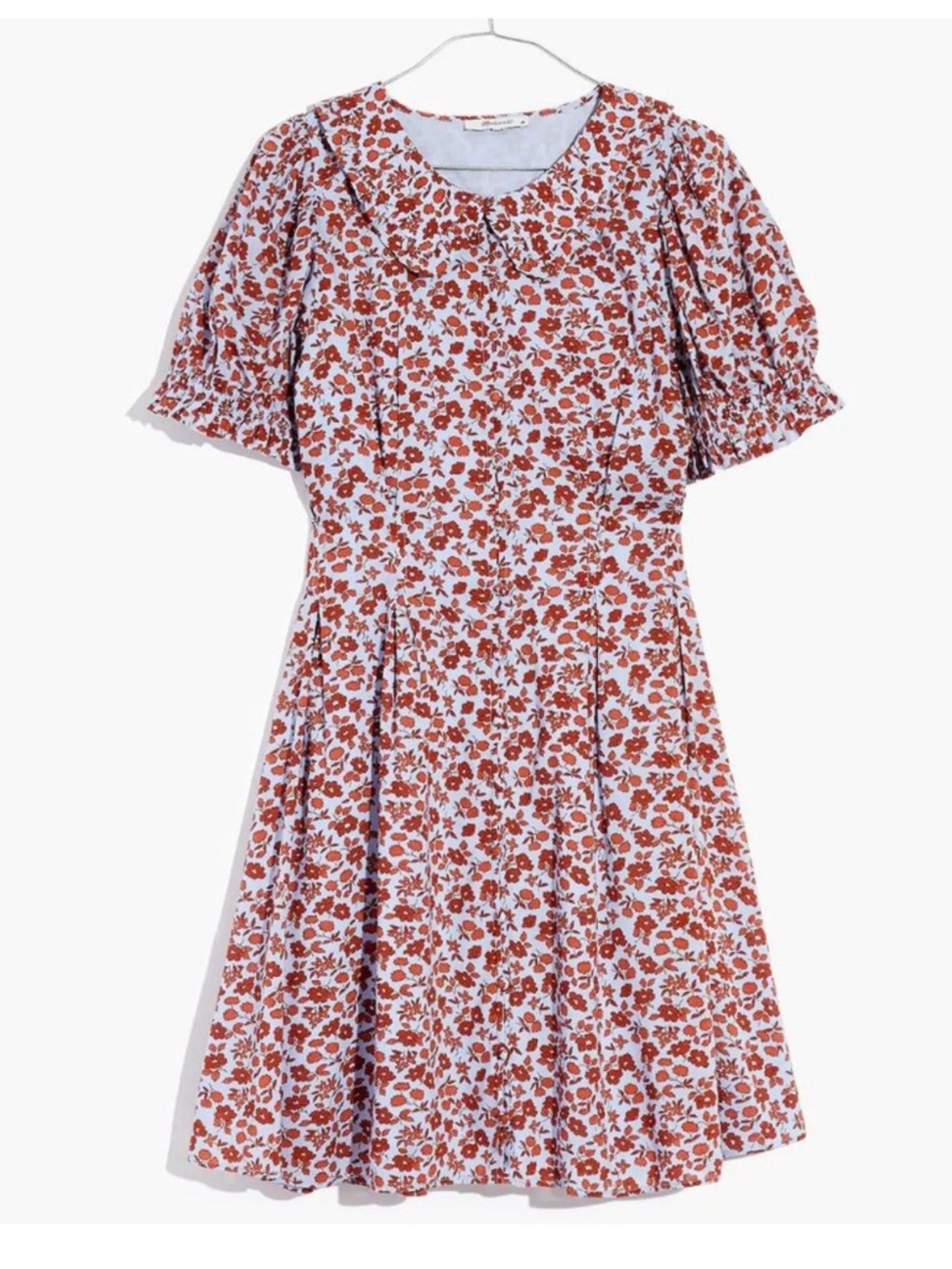 Madewell Mini Floral Dress, Size 0